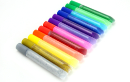 Peinture et marqueurs à paillettes - Peintures à effets - 10doigts.fr