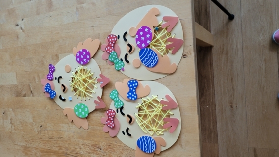 Poussins de pâques - 10doigts.fr