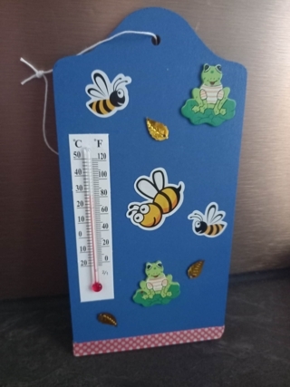 Thermomètre fête des pères - 10doigts.fr