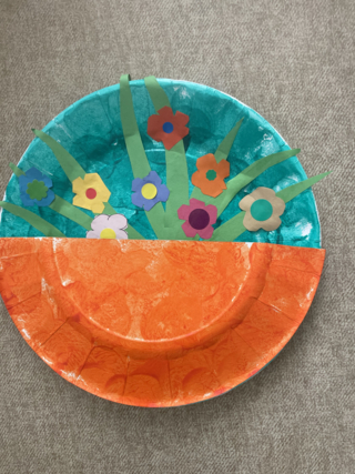 Assiette du printemps - 10doigts.fr