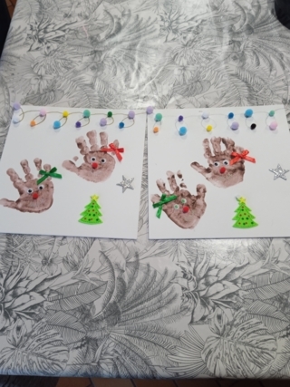 Petits Rennes de Noël - 10doigts.fr