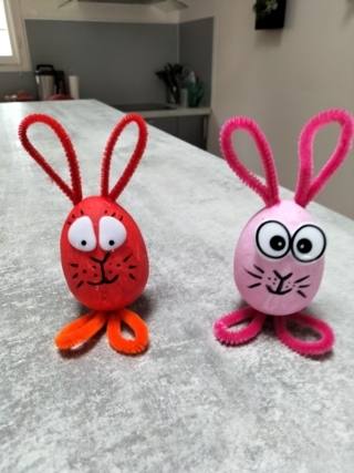 Lapins de Pâques - 10doigts.fr