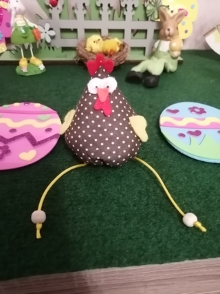 Poule de Pâques - 10doigts.fr