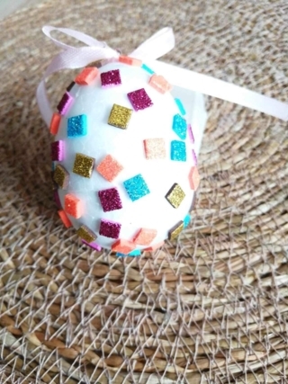 Œuf de Pâques - 10doigts.fr