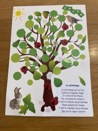 Arbre de printemps - 10doigts.fr