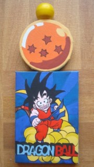 Dragon ball z - Peinture - 10doigts.fr