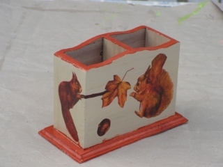 pot à crayons - Déco du bois - 10doigts.fr