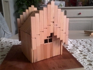 Petite maison original - Déco du bois - 10doigts.fr