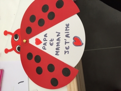 Coccinelle - Carterie - 10doigts.fr