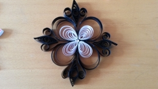 Quilling Noir et blanc - Quilling - 10doigts.fr