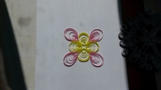 Quilling jaune et rose - Quilling - 10doigts.fr