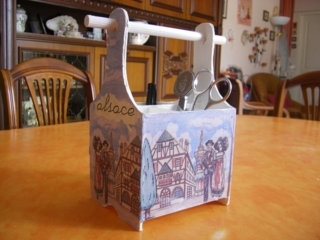 Porte Crayons /Cartonnage - Divers - 10doigts.fr