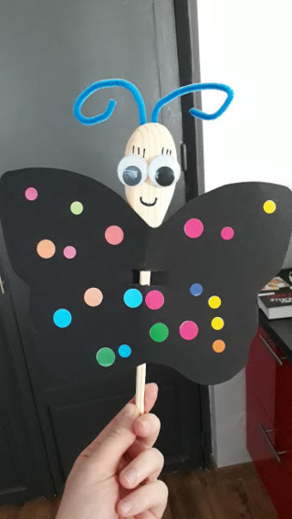 papillon - Créations d'enfant - 10doigts.fr