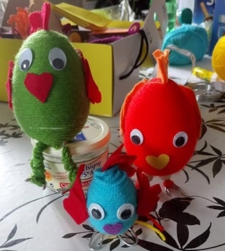 cocotte familly - Feutrine, feutrage - 10doigts.fr