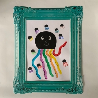 Méduses colorées - 10doigts.fr