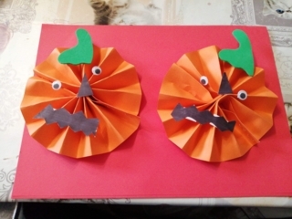 Citrouille en carton - Divers - 10doigts.fr