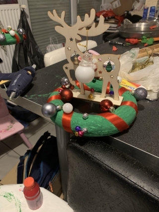 Couronne centre de tables - Déco du bois - 10doigts.fr