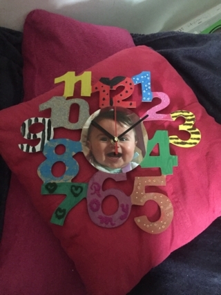 Horloge - Déco du bois - 10doigts.fr