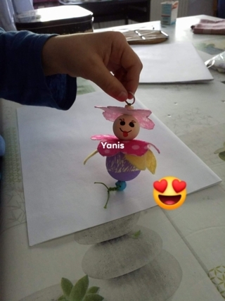 Porte cles printemps - Divers - 10doigts.fr