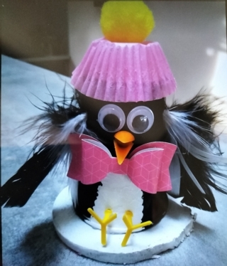 Lepingouin sur sa banquise - 10doigts.fr