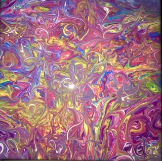 Symphonie de couleurs - Peinture - 10doigts.fr