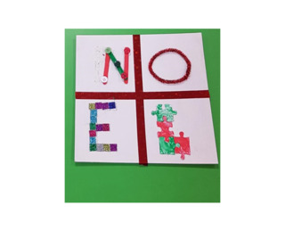 Ecrire le mot Noël - Pâques, Noël - 10doigts.fr