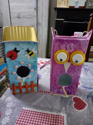 Nichoir et mangeoire - Créations d'enfant - 10doigts.fr