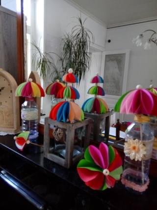 Parapluies, ombrelles - Créations d'enfant - 10doigts.fr