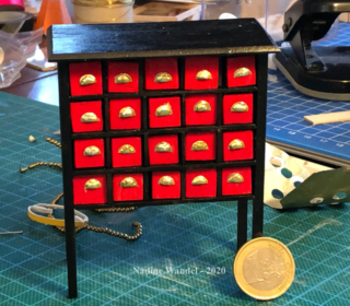 Armoire d'apothicaire chinoise miniature - Divers - 10doigts.fr