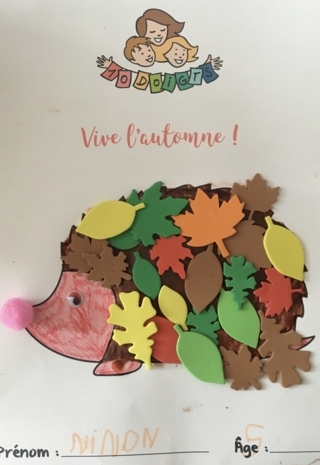 L’hérisson - Caoutchouc souple - 10doigts.fr