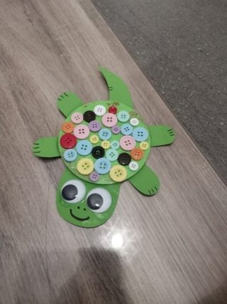 Tortue - Créations d'enfant - 10doigts.fr