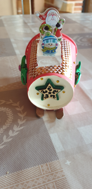 traineau du père noël - Créations d'enfant - 10doigts.fr