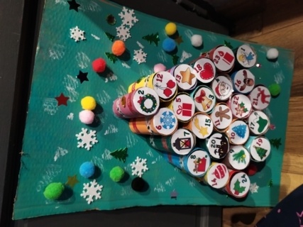 Calendrier de l avent - Créations d'enfant - 10doigts.fr