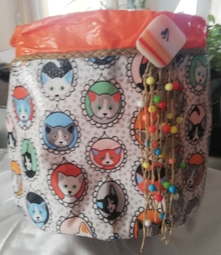 Cache-pot les petits chats - Divers - 10doigts.fr