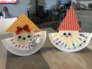 Nos p’tits clowns - Créations d'enfant - 10doigts.fr