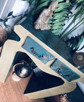 Meuble en carton, la console zen - Divers - 10doigts.fr