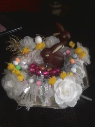 Centre de table Pâques - Pâques, Noël - 10doigts.fr