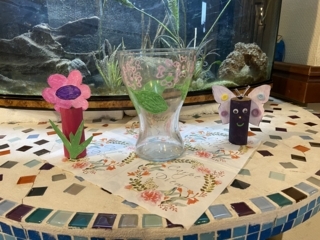 Papillon et fleur - Fleurs - 10doigts.fr