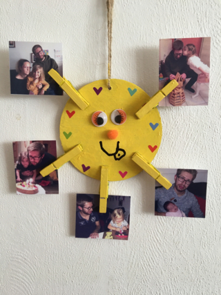 soleil porte photos - Divers - 10doigts.fr