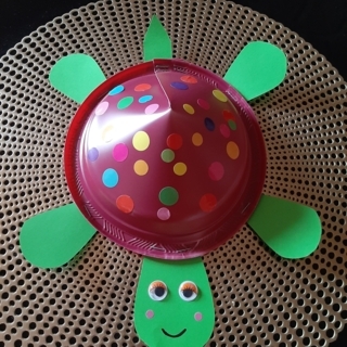 Tortue - Créations d'enfant - 10doigts.fr