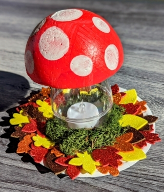 Champignon lumineux - 10doigts.fr