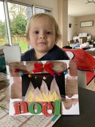 Cheminée de noël - Créations d'enfant - 10doigts.fr