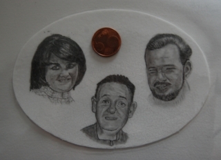 Portrait triple - Dessin - 10doigts.fr