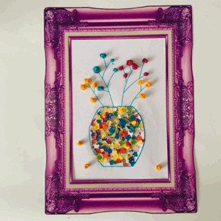 Bouquet de papier crépon - Divers - 10doigts.fr