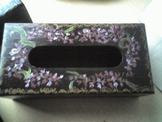 boite à mouchoirs - Déco du bois - 10doigts.fr