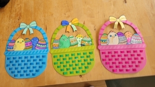 Paniers pâques - 10doigts.fr