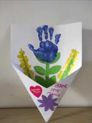 Bouquet de fleurs - 10doigts.fr