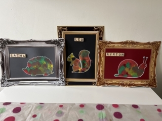 Pochoir silhouette automne - 10doigts.fr