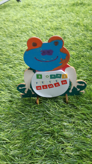 Pense bête grenouille - 10doigts.fr