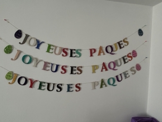 Guirlandes de Pâques - 10doigts.fr